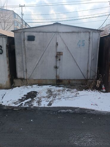 гараж металлический: 20 м², Металлический | Охрана, Разборной