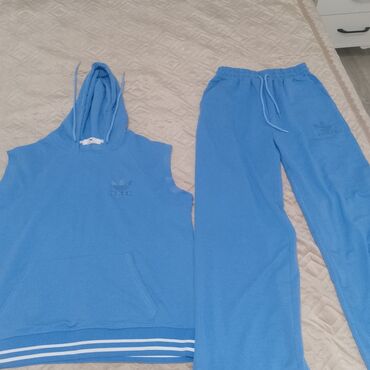 Другая мужская одежда: Мужской спортивный костюм, Adidas, XL (EU 42), цвет - Синий