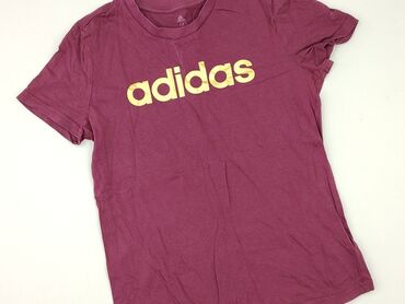 t shirty bordowy damskie: T-shirt damski, Adidas, rozmiar M