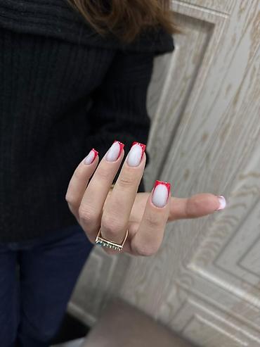 Manikür: Salam 🌸 Mən yeni fəaliyyətə başlamış dırnaq ustasıyam və təqdim — 8