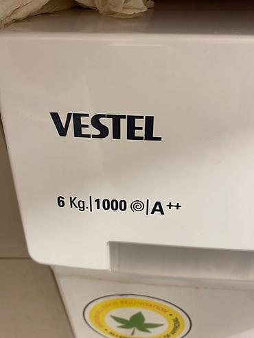 vestel televizoru: Vestel W 6204 paltaryuyan maşın - Yükleme həcmi: 6 kq - Fırlanma — 4