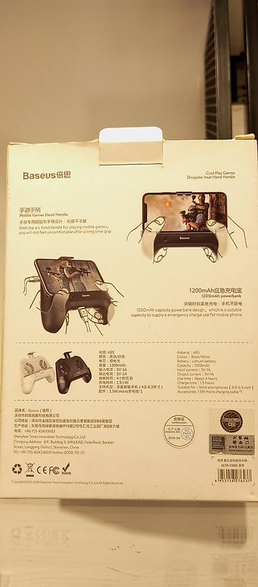 telefon kuller: Baseus Cool Play Games Dissipate-heat Hand Handle – mobil oyunlar üçün — 2