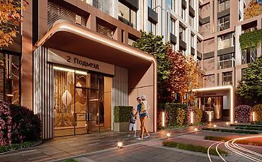 Новостройки от застройщика: Строится, 2 комнаты, 72 м² — 28