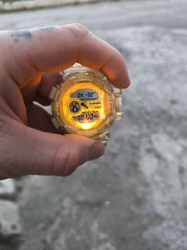 Qol saatları: Qol saatı, G-Shock, rəng - Sarı — 5