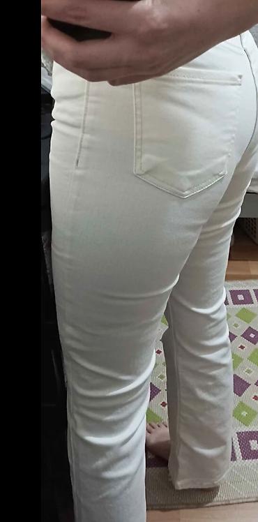 enli şalvarlar: Cinslər, Trendyolmilla, rəng - Ağ — 2