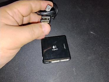 Техника и электроника: Logitech H-UD5 USB2.0 HUB на 4 порта б\у все порты рабочие, в — 1