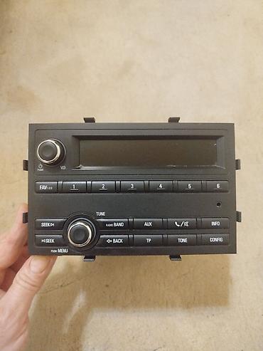 cps naviqator: Chevrolet Cobalt orijinal avtomobil audio sistemi + ön panel çərçivəsi — 1