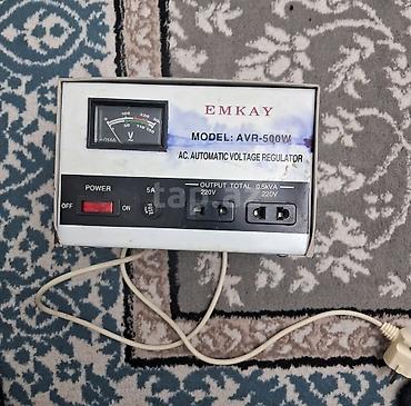 balaca plazma: EMKAY AVR-500W Gərginlik Stabilizatoru – 35 AZN ✔️ Tam işlək — 2