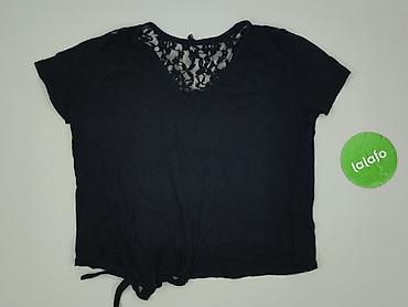 bluzki basic z dekoltem v: Sinsay, T-shirt damski, rozmiar M — 2