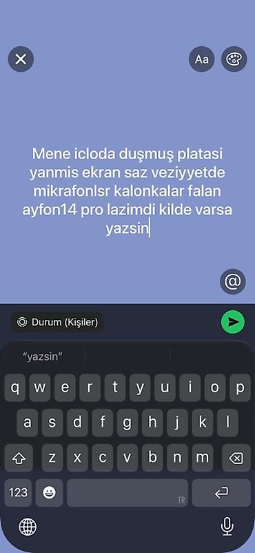 dubay iphone 14 pro: Axtarış: iPhone 14 Pro ehtiyat hissələri Təsvir: - iCloud-a düşmüş — 1