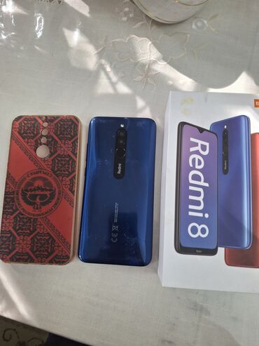 iphone 14 pro в рассрочку без переплат: Redmi, Redmi 8, Колдонулган, 32 ГБ, түсү - Көк, 1 SIM, 2 SIM