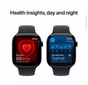agilli saat: Ağıllı saat – Apple watch 10- 46mm pil sağlığı 100℅ çox az işlənib — 5