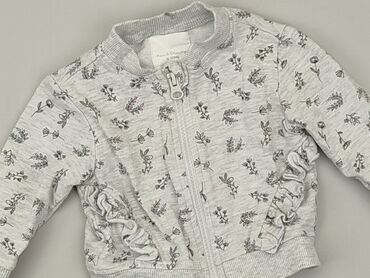 stroje kąpielowe dla dziewczynki 158: Sweatshirt, Fox&Bunny, 3-6 months, condition - Good