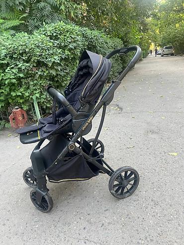 Коляски: Коляска inning baby в хорошем состоянии, 5 микрорайон — 3