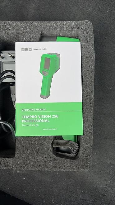 Градусниктер, тепловизорлор: Тепловизор ADA Instruments TemPro Vision 256 Professional Комплект: - lalafo.kg да — 4 Градусниктер, тепловизорлор: Тепловизор ADA Instruments TemPro Vision 256 Professional Комплект: - — 4