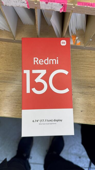 кулер для вода: Xiaomi, Redmi 13C, Колдонулган, 256 ГБ