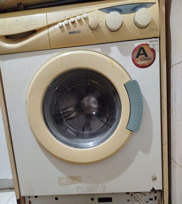 Другие Автомобили: Стиральная машина Beko, 7 кг, Б/у, Автомат, Есть сушка