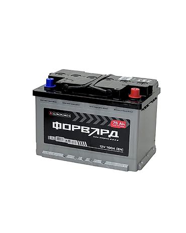 акумлятор машины: АККУМУЛЯТОР «ФОРВАРД» 75 Ah, 12V 700A (EN) - Емкость: 75 А·ч - — 1