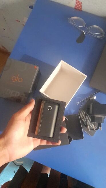 Qəlyan, vayp və aksesuarları: Glo teptezedi isdifade olunmayib zaretkasi qutusu var asaqi yeri ele