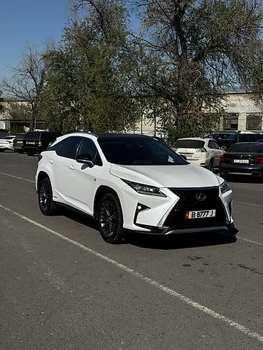 Lexus: Lexus RX: 2017 г., 3.5 л, Автомат, Гибрид, Кроссовер — 2