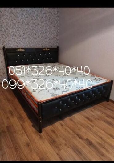 Çarpayılar: Yeni, İkinəfərlik çarpayı, Bazasız, Matras ilə, Siyirməsiz, Azərbaycan — 16