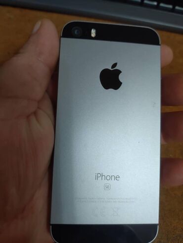 Apple iPhone: Apple iPhone iPhone SE, 32 GB, Black Titanium, Otisak prsta — 7