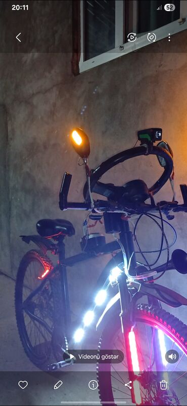 İdman velosipedləri: LED işıqlı velosiped – gecə sürüşləri üçün tam təchizatlı - Çərçivə — 4