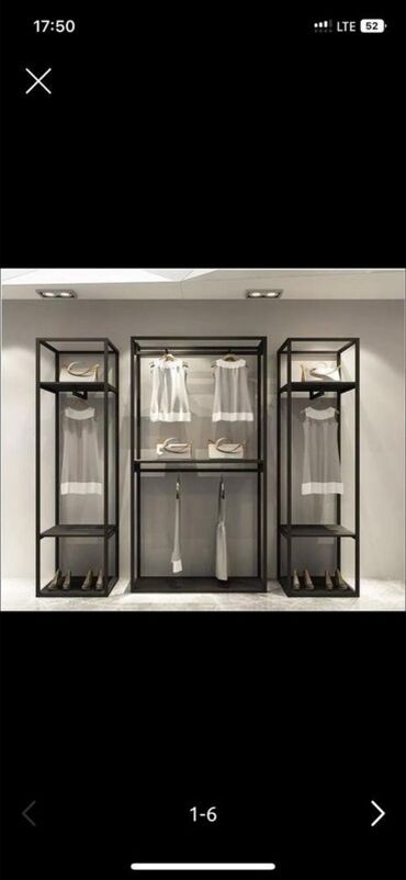 Книжные шкафы: Металлический стеллаж с полками из дерева. Конструкция устойчивая — 4