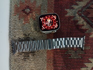 hk8 pro max qiymeti: İşlənmiş, Smart saat, Apple, rəng - Gümüşü