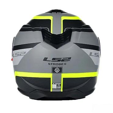 Ostali motocikli i skuteri: LS2 modularna kaciga – siva/fluorescentno žuta - Tip: preklopna — 9