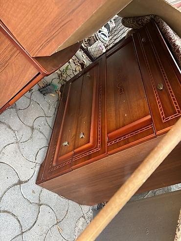 study table: Односпальная кровать, Б/у, С матрасом, длина - 200 см — 3