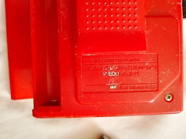 crown cwd 1905w: Prenosni kasetni plejer (walkman) – retro model - Boja: crvena sa — 6