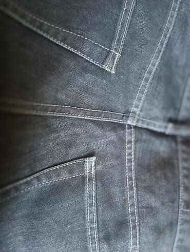 levis muške farmerke: Muške farmerke – crni teksas, klasičan kroj - Materijal: Teksas crne — 6