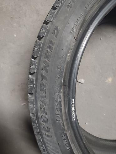 crown 180: Bridgestone IcePartner 2 — комплект зимних шин без шипов — 1