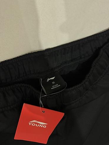 Брюки: Мужские брюки, M, Li-Ning, Новый, цвет - Черный, Самовывоз — 2