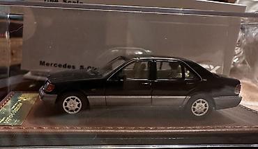 mercedes 140: 1:64 Mercedes-Benz S-Class 600 SEL (W140) miqyaslı kolleksiya modeli — 2
