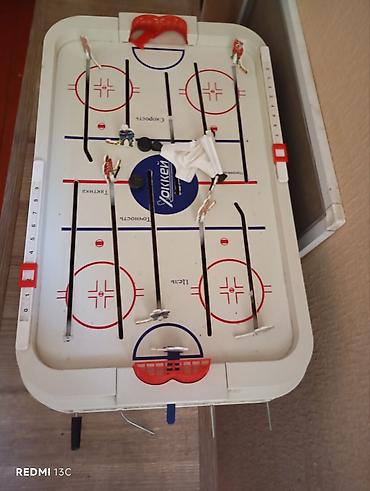 İdman və istirahət: Stolüstü futbol (foosball) oyunu – kompakt masa model - Material — 5