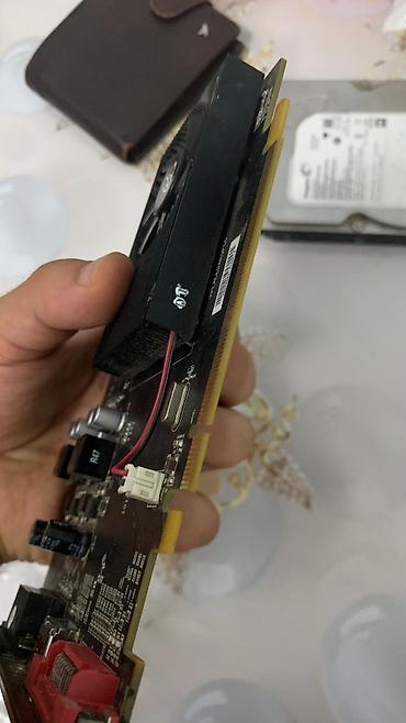 Комплектующие для ПК: AMD Radeon5450 2GB qrafik kart PC üçün T ideal vəziyyətdə az işlənib — 3