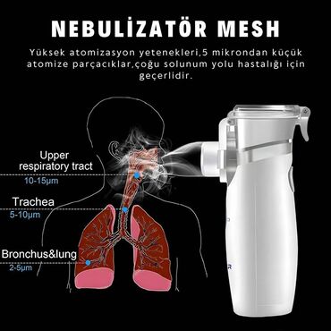 İnqalyatorlar, nebulizerlər: Wohler Alman firmasının Yeni nəsil daşına bilir Nebulayzer