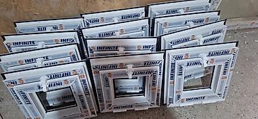 Plastik pəncərələr: Yeni İkiqat şüşə paketi Plastik pəncərə, Еni: 2 sm, Uzunluğu: 5 sm, Pulsuz quraşdırma — 9