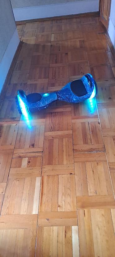 hoverboard ikinci el: Öz-özünə tarazlıq saxlayan skuter (hoverboard) – mavi “galaxy” — 2