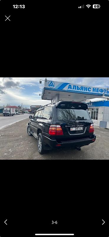 black vision: Toyota Land Cruiser: 2000 г., 4.7 л — 2