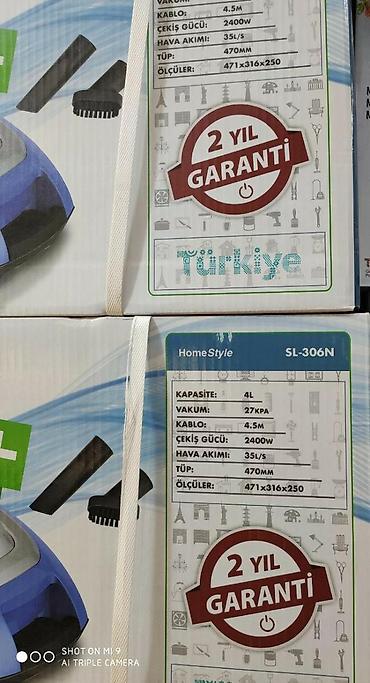 tostoranlar: Tozsoran Silver turk istehsali 2400 watt torbali model 4,5 m kabel — 9