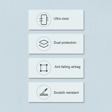 Maske i futrole za telefone: Maska Nillkin Nature Pro za iPhone 15 Pro Max 6.7 transparent. Uz brzu — 6