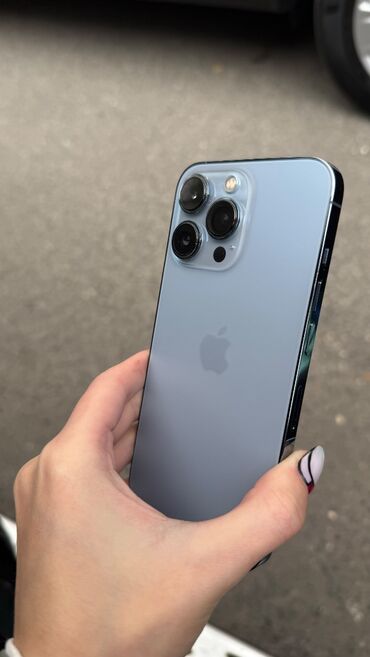 a 10 telefon: IPhone 13 Pro, 128 GB, Sierra Blue, Face ID