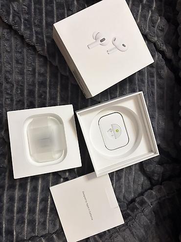 Qulaqcıqlar: İşlənmiş Simsiz (Bluetooth) Qulaqcıqlar, Apple, rəng - Ağ — 5