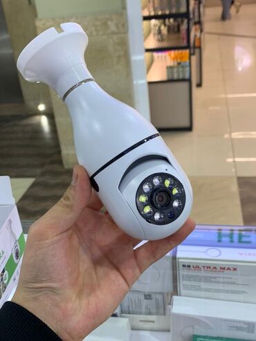 Массажеры и массажные аксессуары: WI-FI Smart-Камера, крепится на патрон от лампочки | Гарантия +