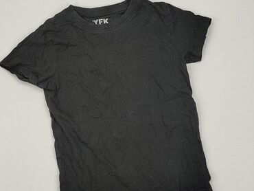 czarne koszulki: Футболка, 8 р., 122-128 см, стан - Хороший