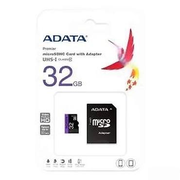 Memorijske kartice za kamere: ADATA Premier microSDHC UHS-I Class 10 memorijska kartica 32 GB sa SD — 13