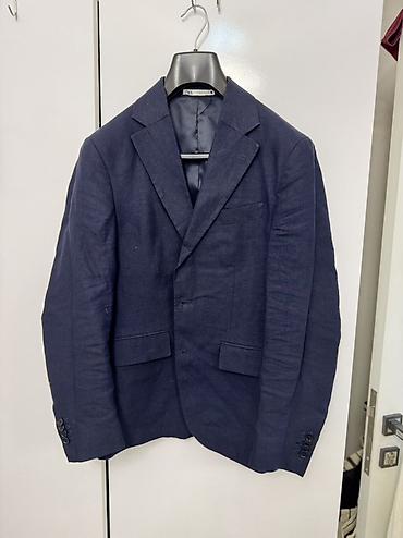 куртка zara: Пиджак, Однотонный, Zara, M — 2